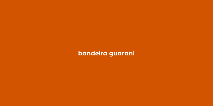 bandeira guarani