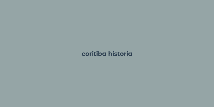 coritiba historia