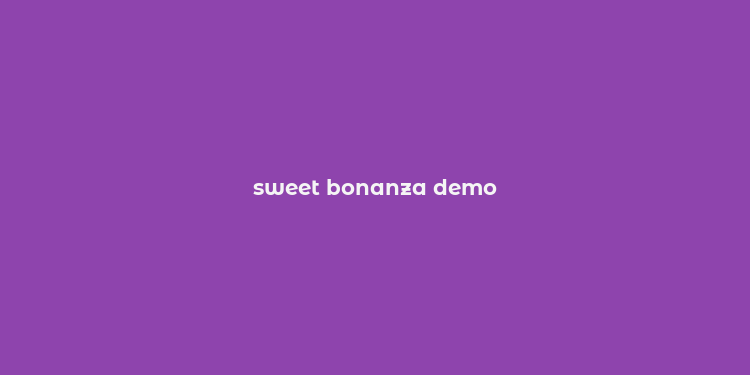 sweet bonanza demo