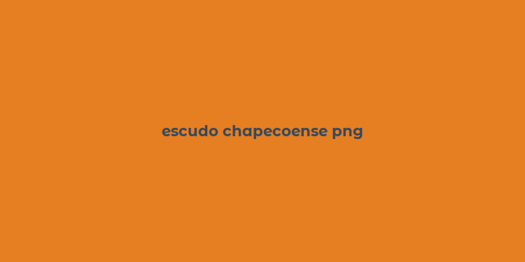 escudo chapecoense png