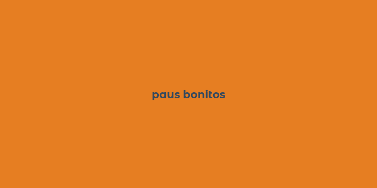 paus bonitos