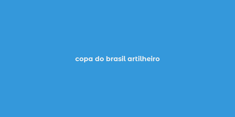 copa do brasil artilheiro