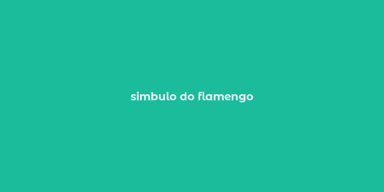 simbulo do flamengo