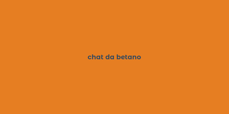 chat da betano