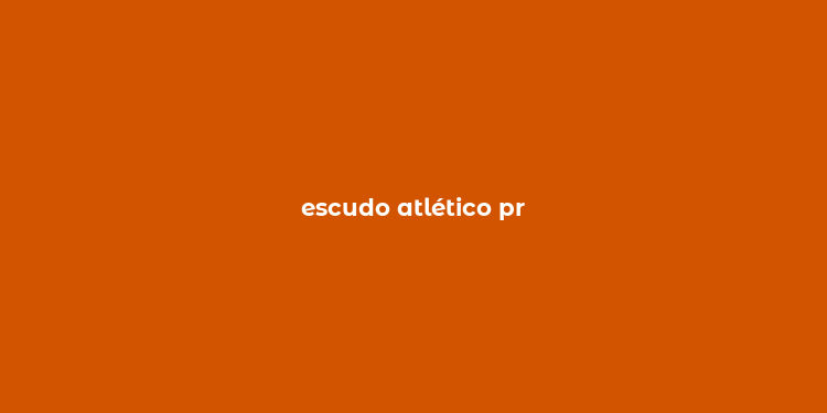 escudo atlético pr