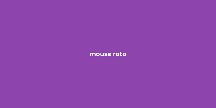 mouse rato