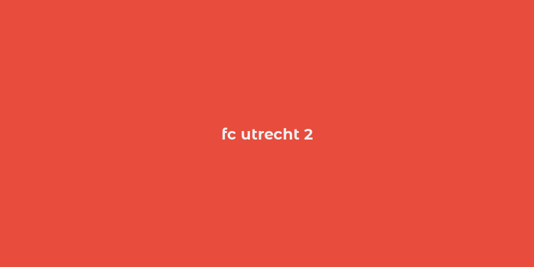 fc utrecht 2