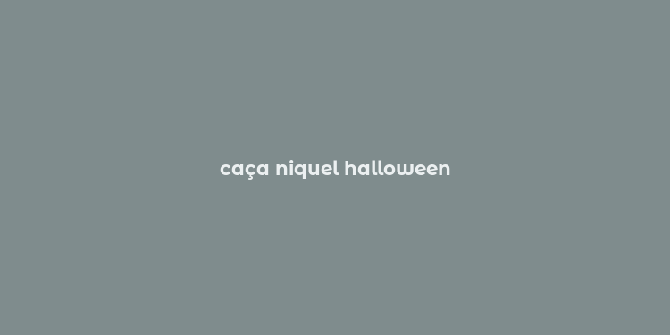 caça niquel halloween