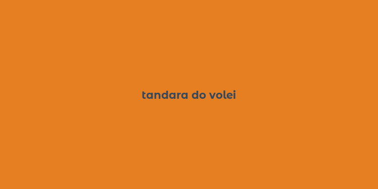 tandara do volei