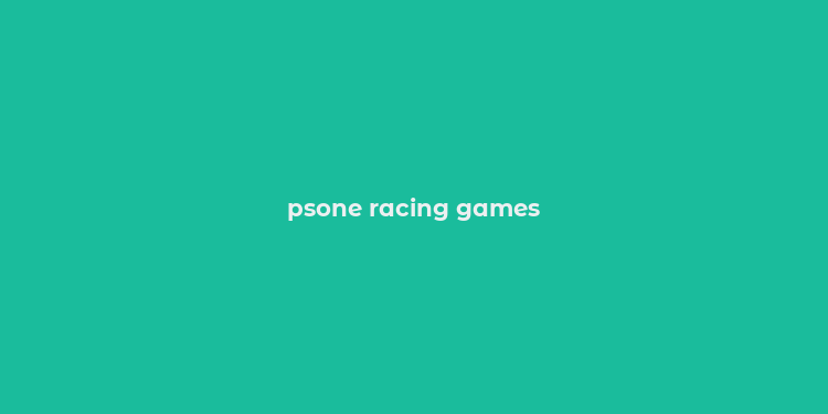 psone racing games