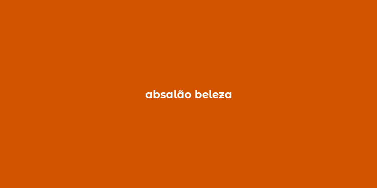 absalão beleza