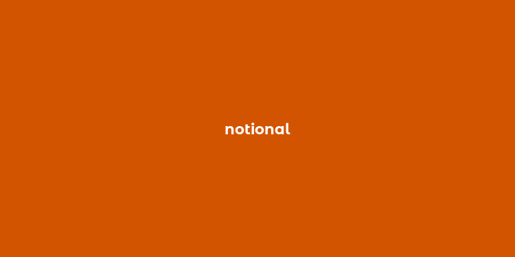 notional