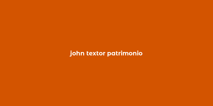 john textor patrimonio