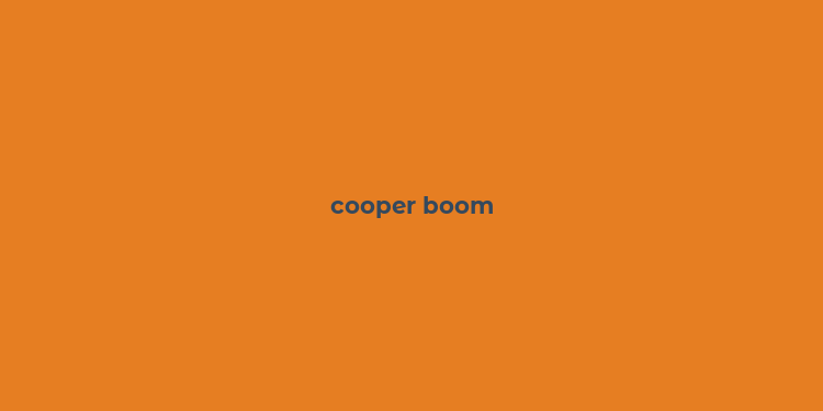 cooper boom