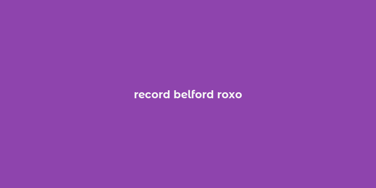 record belford roxo