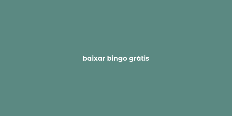 baixar bingo grátis