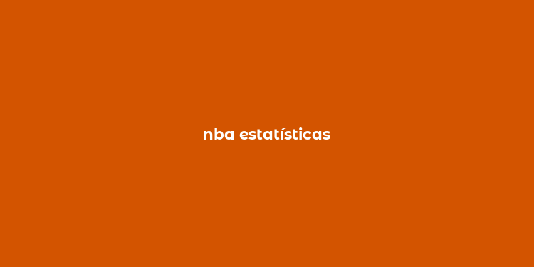 nba estatísticas