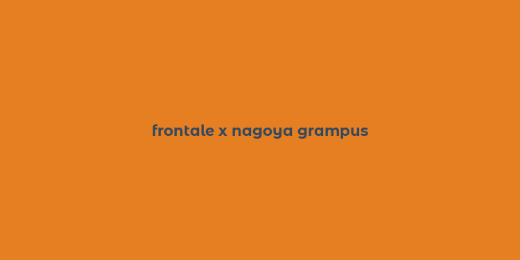 frontale x nagoya grampus