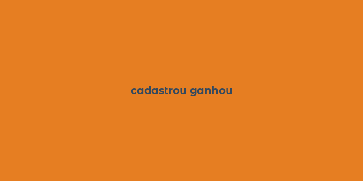 cadastrou ganhou