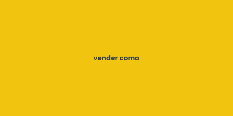 vender como