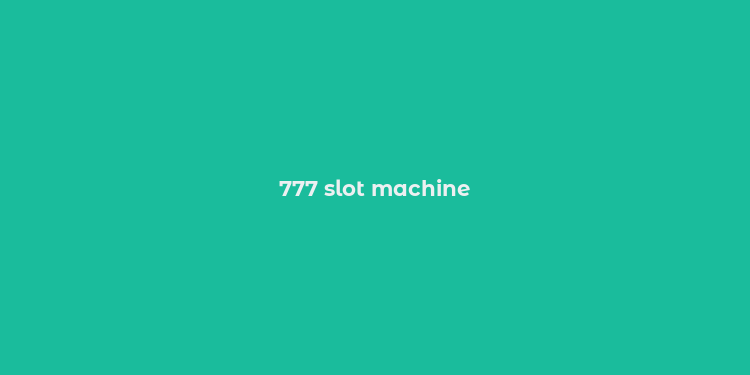 777 slot machine