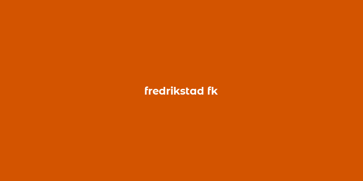 fredrikstad fk