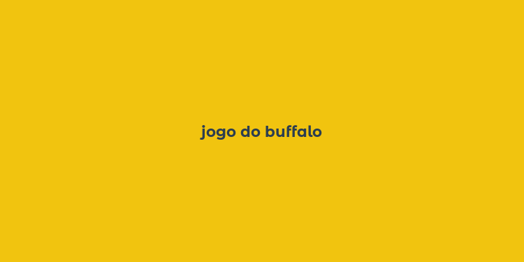 jogo do buffalo