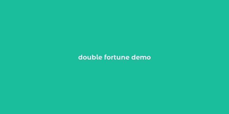 double fortune demo