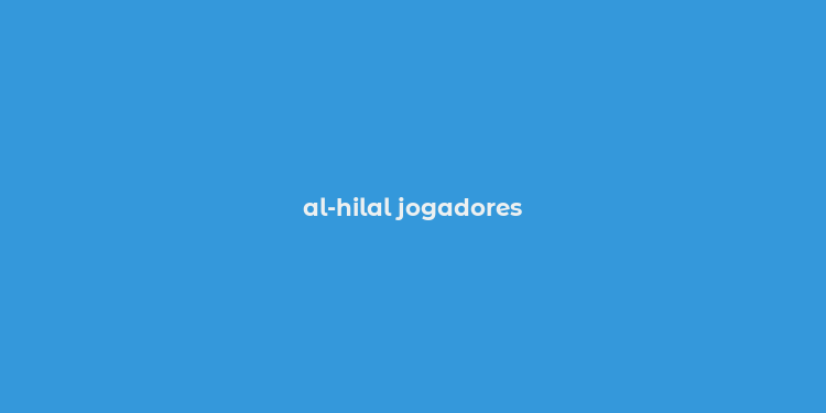 al-hilal jogadores