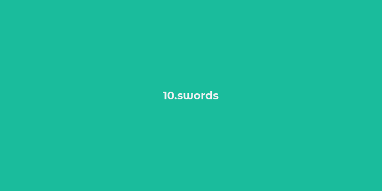 10.swords