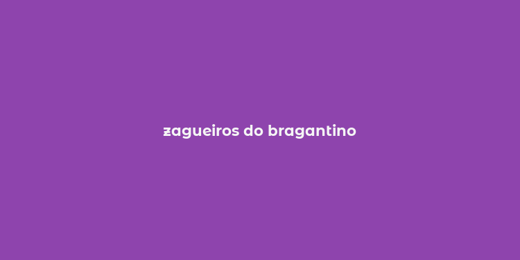 zagueiros do bragantino