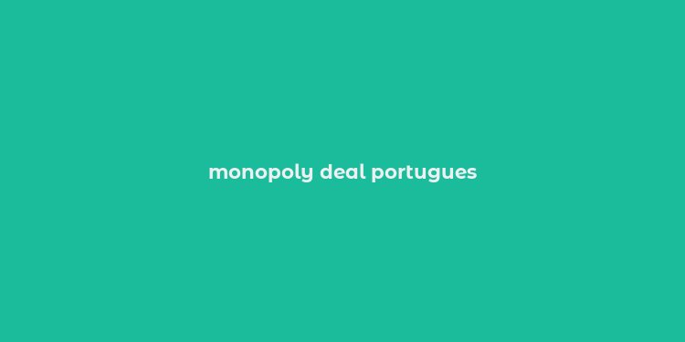 monopoly deal portugues