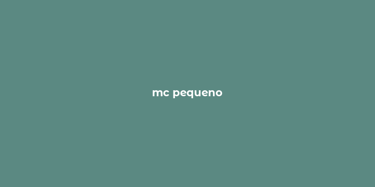 mc pequeno