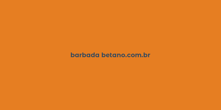 barbada betano.com.br