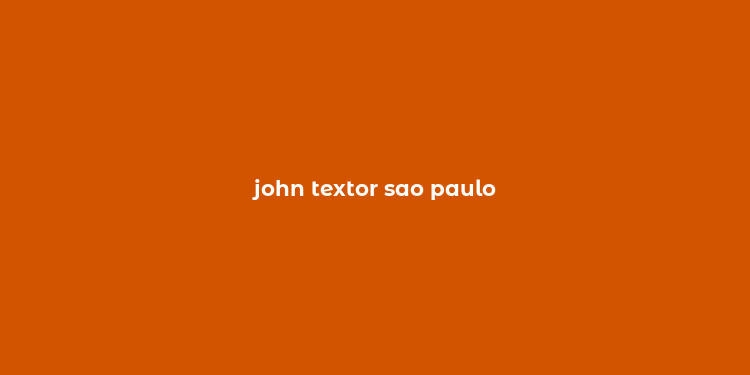 john textor sao paulo