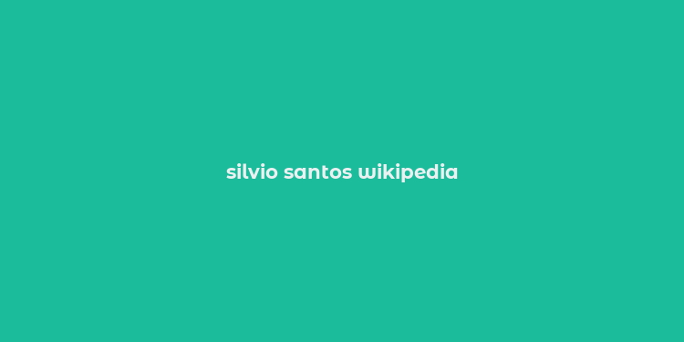 silvio santos wikipedia