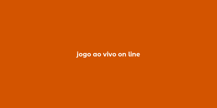 jogo ao vivo on line