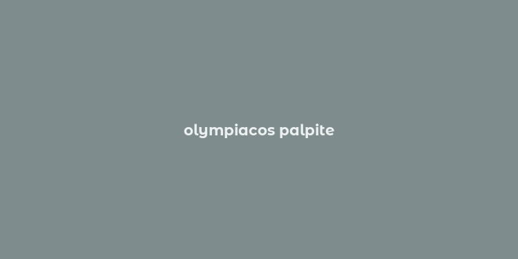 olympiacos palpite