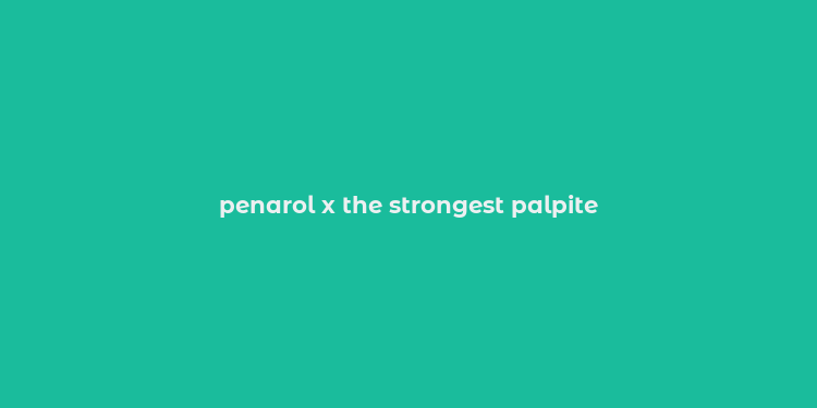 penarol x the strongest palpite