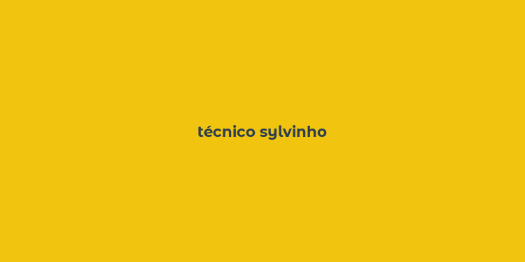 técnico sylvinho