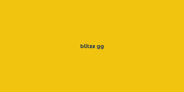 blitzz gg