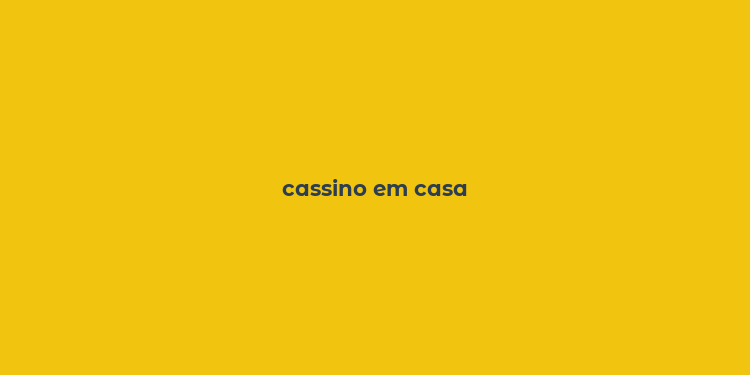 cassino em casa