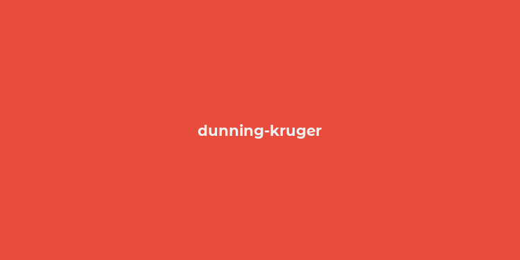 dunning-kruger