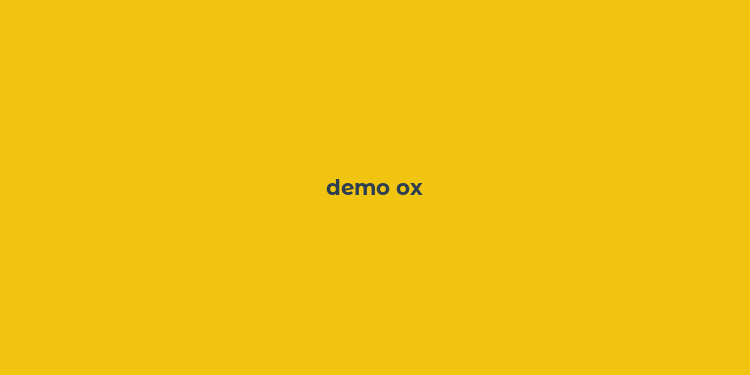 demo ox