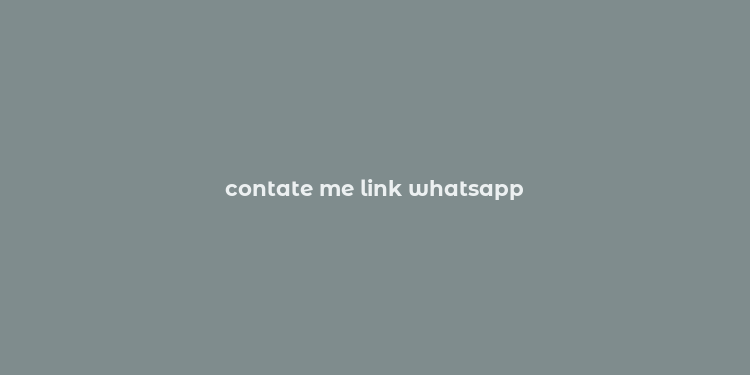 contate me link whatsapp