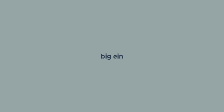 big ein