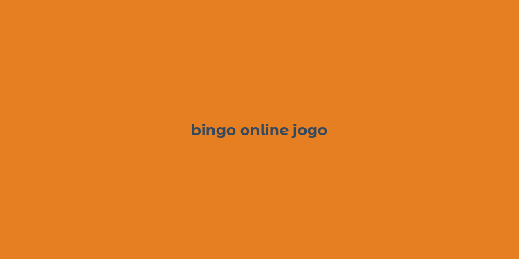 bingo online jogo