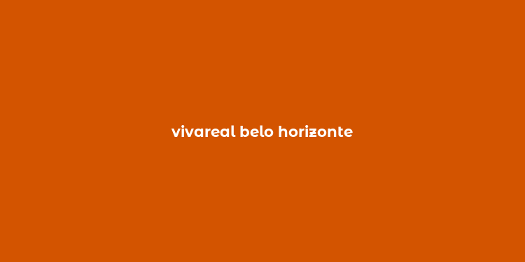 vivareal belo horizonte