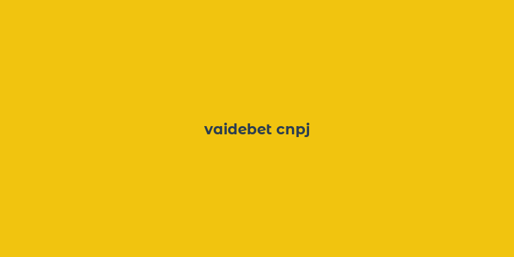 vaidebet cnpj