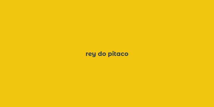 rey do pitaco